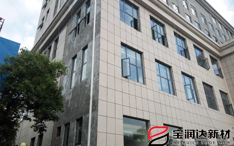 潜江中国移动办公楼外墙保温一体板项目