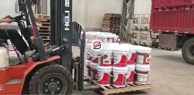 真石漆外墙涂料发货