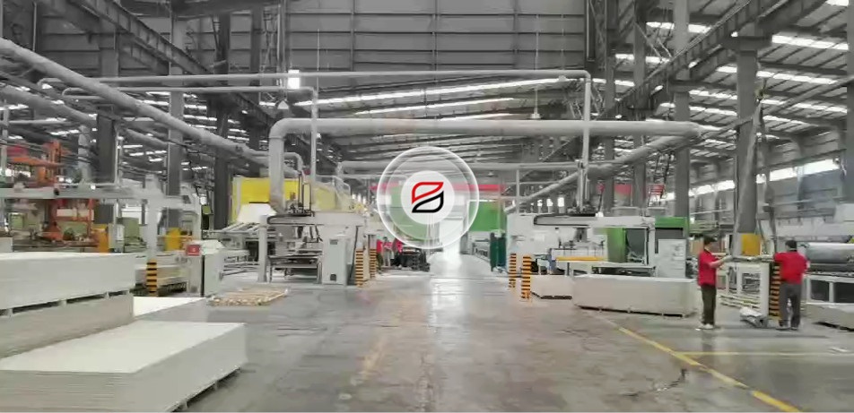 外墙一体板生产线