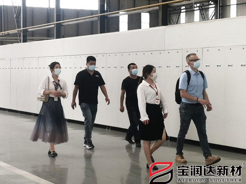 荷兰客户Ruben先生来访宝润达参观考察