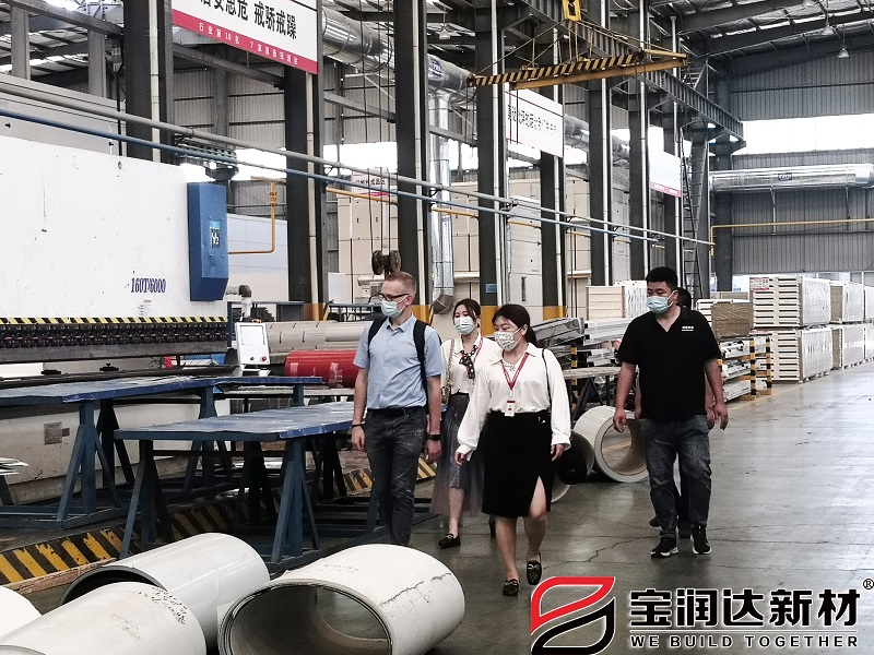 荷兰客户Ruben先生来访宝润达参观考察