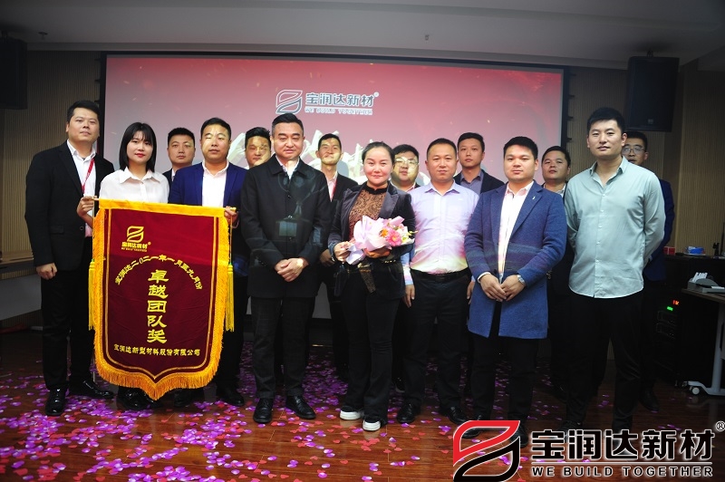 宝润达卓越团队奖