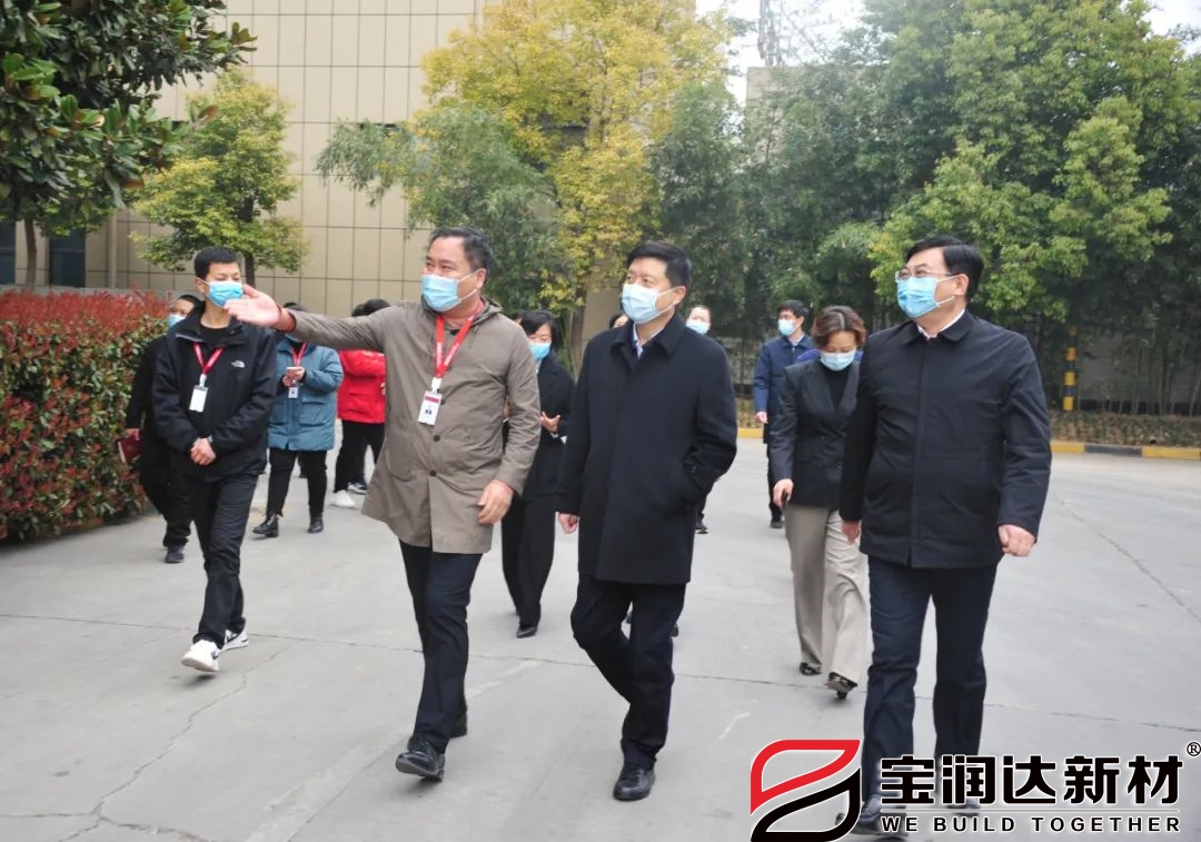 河南省许昌市市长刘涛带队考察宝润达
