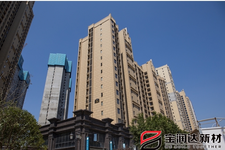 湖北武汉中建南湖壹号使用宝润达一体板