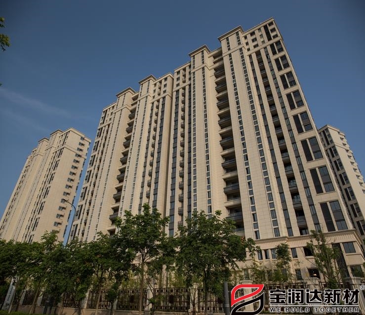 江苏盐城城东一号使用宝润达一体板