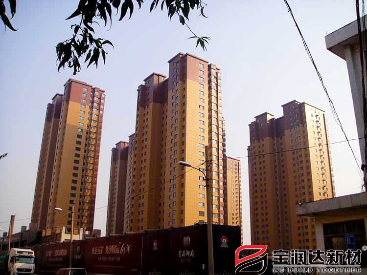 紫晶御府使用宝润达外墙保温装饰一体板