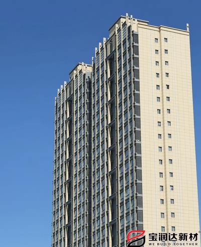 5cm厚岩棉一体板运用于中铁一局项目