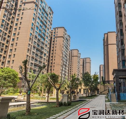 外墙保温装饰系统运用于曲江亮丽家园