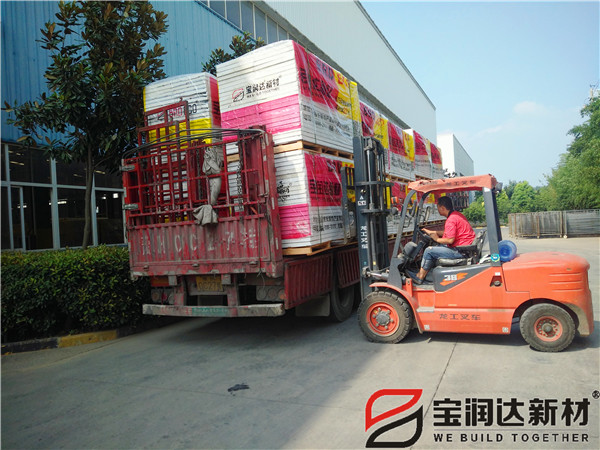 宝润达仿大理石保温装饰一体板陕西发货