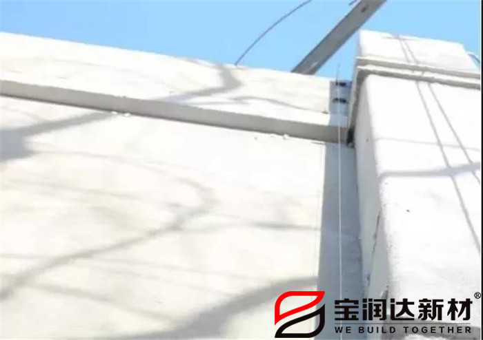 宝润达外墙保温一体板施工