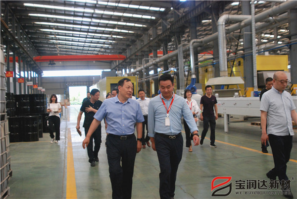 副市长赵胜业一行来访宝润达考察调研