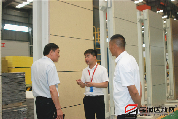 宝丰县县考察团莅临宝润达参观考察