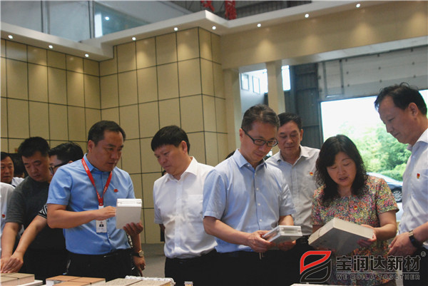 宝丰县县考察团莅临宝润达参观考察
