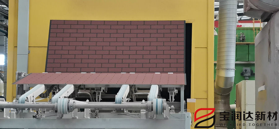 宝润达砖纹真石漆一体板生产