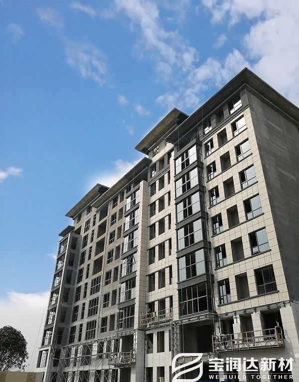 周口田园小镇项目一体板案例