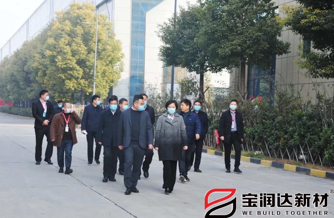 长葛市长张晓丽一行来访宝润达