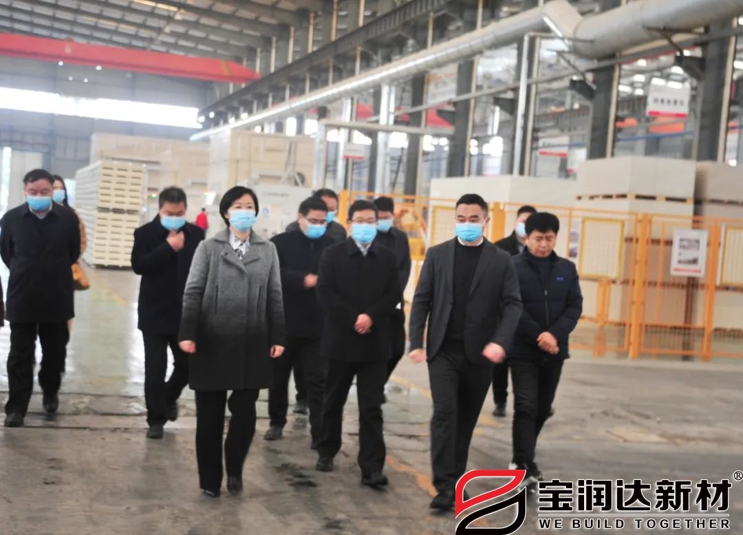 长葛市长张晓丽一行来访宝润达