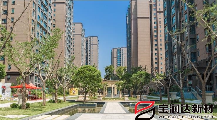 外墙保温装饰系统运用于曲江亮丽家园